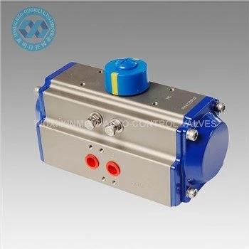 Dubbelwerkende pneumatische roterende actuator