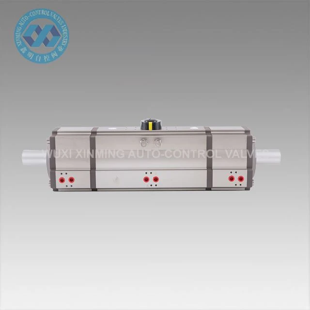 Roestvrij staal 316 pneumatische actuator met drie fasen