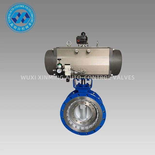 Pneumatische actuator Tri-excentrische vlinderklep