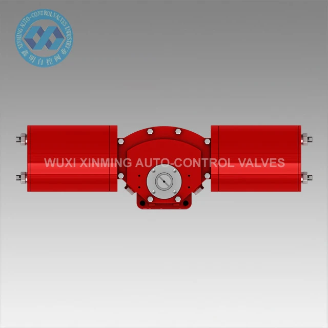 Dubbelwerkende Scotch Yoke pneumatische actuator