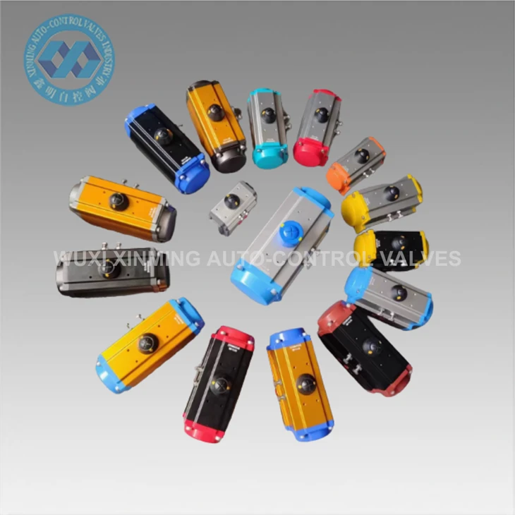Beste prijs aluminium roterende pneumatische actuator