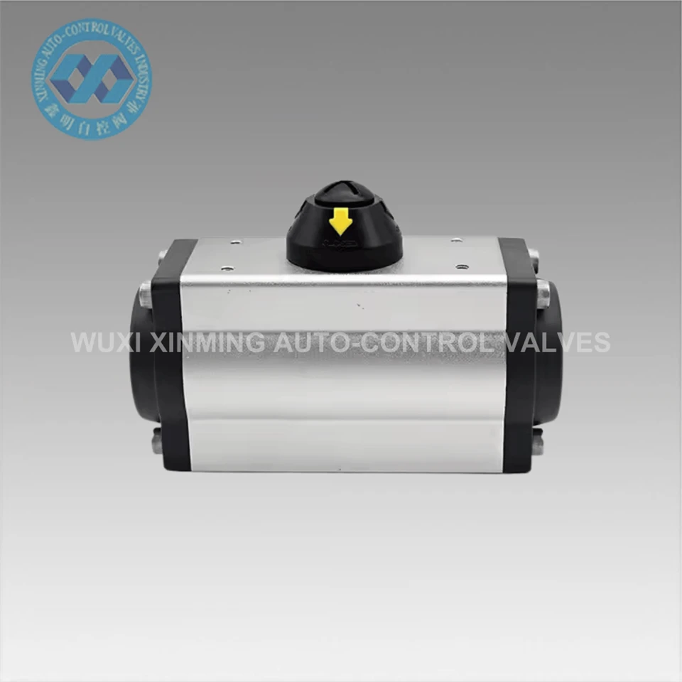 De hoge precisie aluminium dubbelwerkende vlinderklep pneumatische actuator