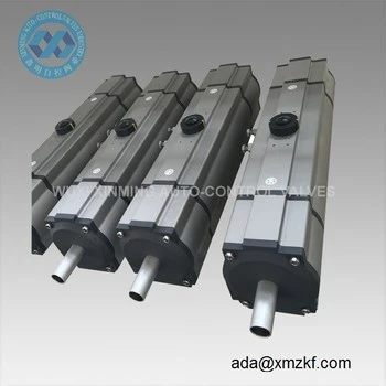 Pneumatische actuator met drie standen
