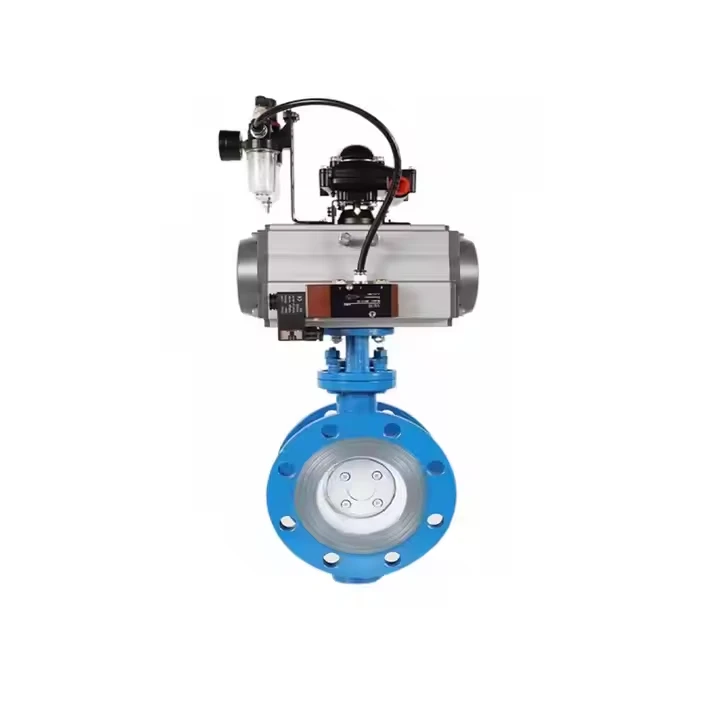 Factory - Direct High - Temperature And High - Pressure Resistant Pneumatic Tri - Eccentric Butterfly Valve