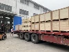 Verzending van pneumatische vlinderkleppen verzonden naar Zuid-Korea
