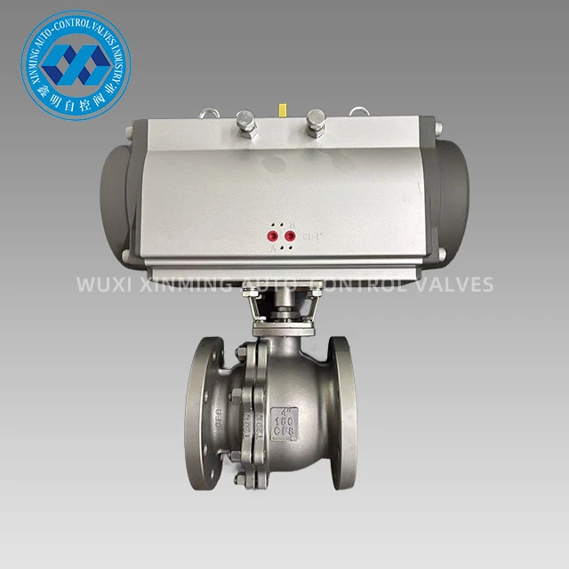 Pneumatische actuator Metaal-op-metaalflenskogelklep