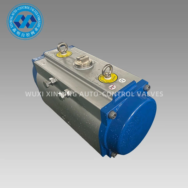 Pneumatische actuator zonder Cu of Zn