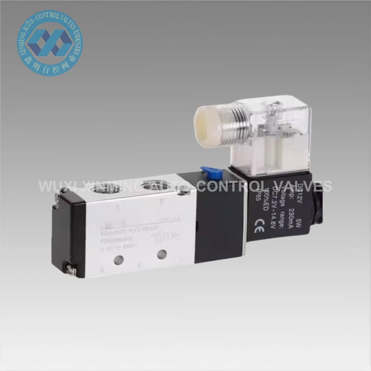 Pneumatische solenoïde klep 5 Way 2- Positieregeling Air 12V 24V 220V