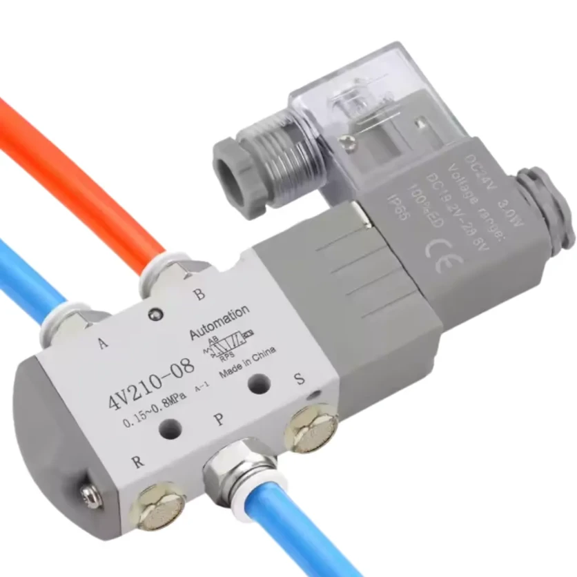 Groothandel precisie stroomregeling pneumatische solenoïde klep met accessoires