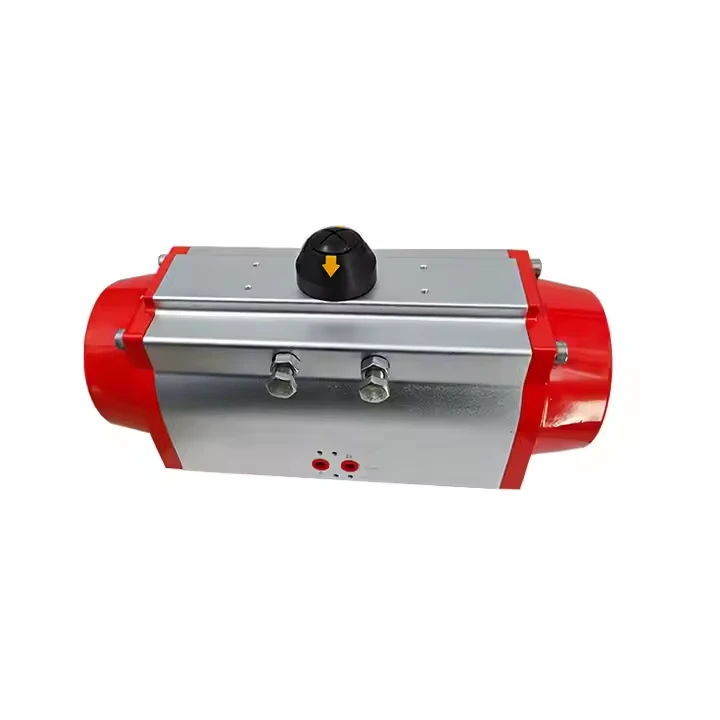 Enkelwerkende pneumatische klepactuator