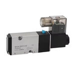2- manier 5- poort hogedruk pneumatische solenoïde klep (0-10 mpa)