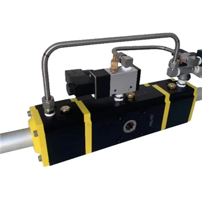 2 -weg balventiel driedelige pneumatische actuator