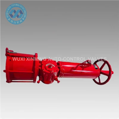 Dubbelwerkende pneumatische actuator