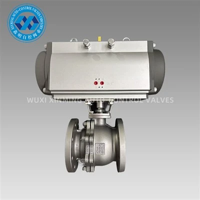 Pneumatische actuator Metaal-op-metaalflenskogelklep
