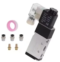 Pneumatische solenoïde klep 5 Way 2- Positieregeling Air 12V 24V