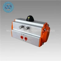 Quarter Draai Air Actuator voor Ball/Butterfly Valve Dubbelwerkende Pneumatische Rotary Actuator