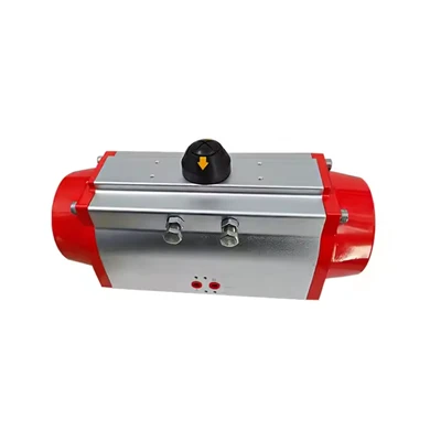 Enkelwerkende pneumatische klepactuator